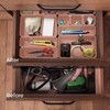 8 Pieces Drawer Organiser, Oganizer Storage Box for Home, Washable