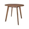 American Trails Genuine 100% Hardwood Round Dining Table - Hand-Wiped