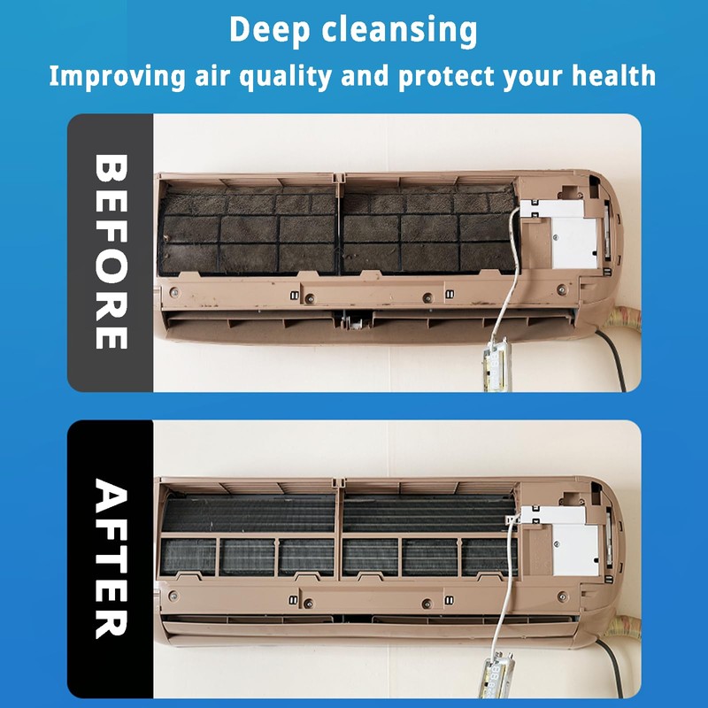 Mini Split Cleaning Kit with Waterproof AC Cover & Brush