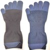 GROWGEAR 5 Toe Socks, 3 Pairs Ankle Length, L/3 Colors,