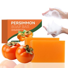 Soleneva Persimmon Soap, Persimmon Core Soap Natural, for Cleaning and Skin Care of Face and Body (2)