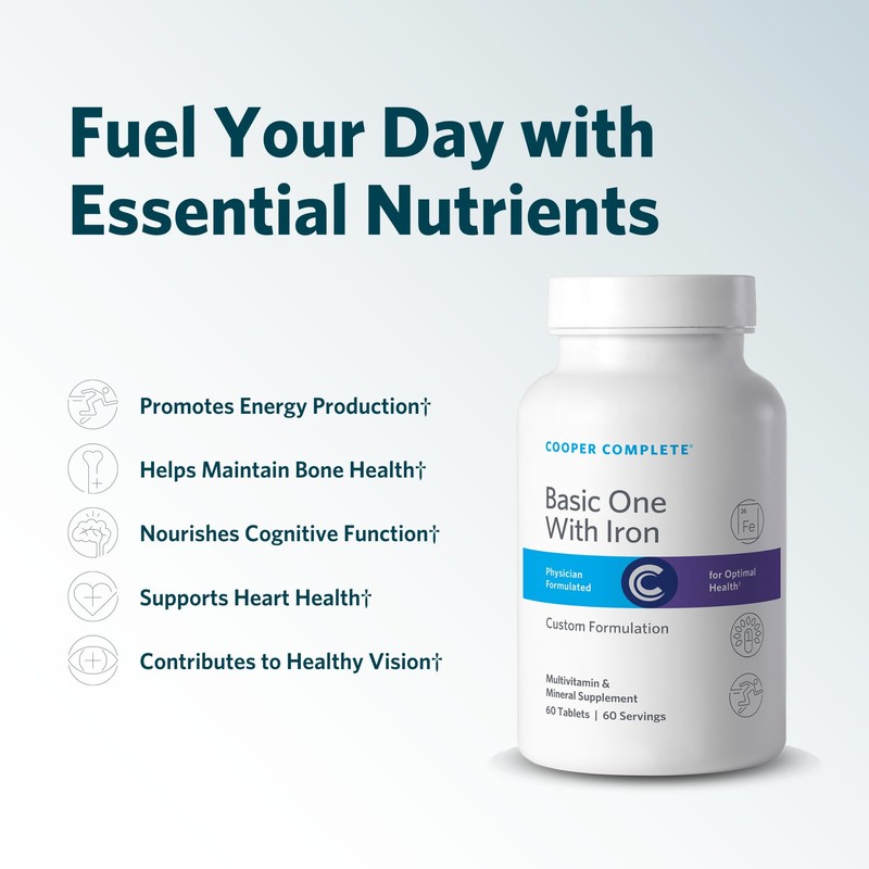 Cooper Complete - Basic One Multivitamin with Iron - Daily