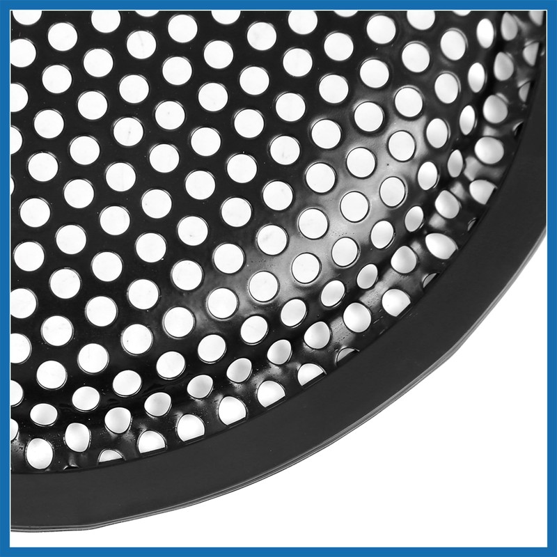 A ABSOPRO 2 x 8 inch speaker cover grill black