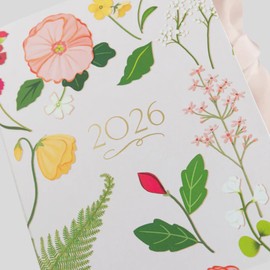 Karen Adams Gold Easel 2026 Desk Calendar 12 Month January 2026 - December 2026