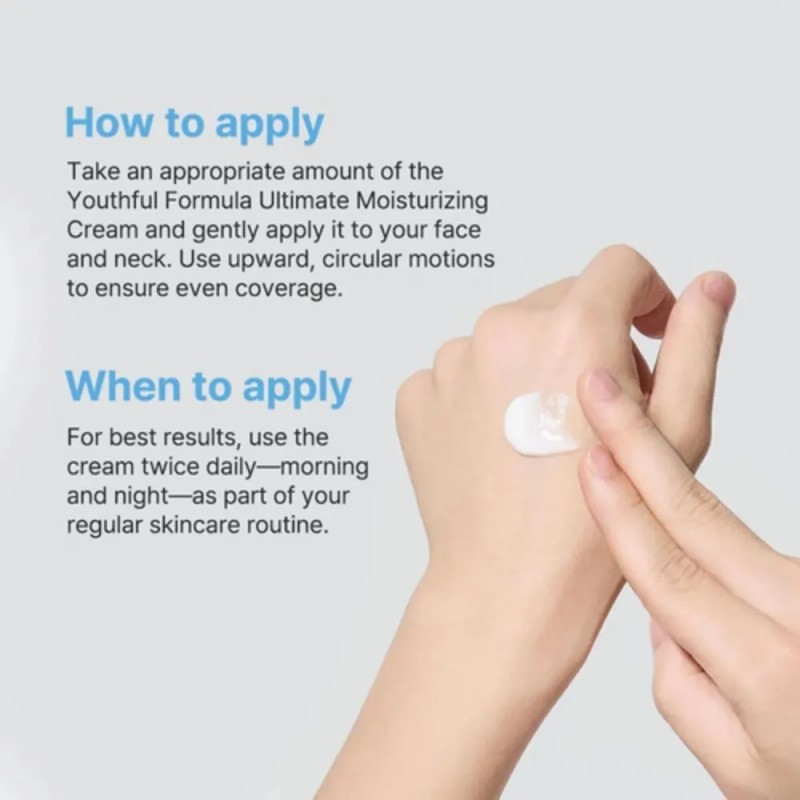 Crema Hidratante Youthful Formula Ultimate, 2 Unidades