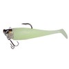 Fishing Adventure Halibut Shad Silver/Luminous Total Weight 270 g