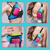80s Retro Neon Fanny Pack 2 Pockets Hands Free Belt