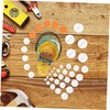 LALAFINA Belt Pulley Kit for DIY Model Cars Plastic Pulleys