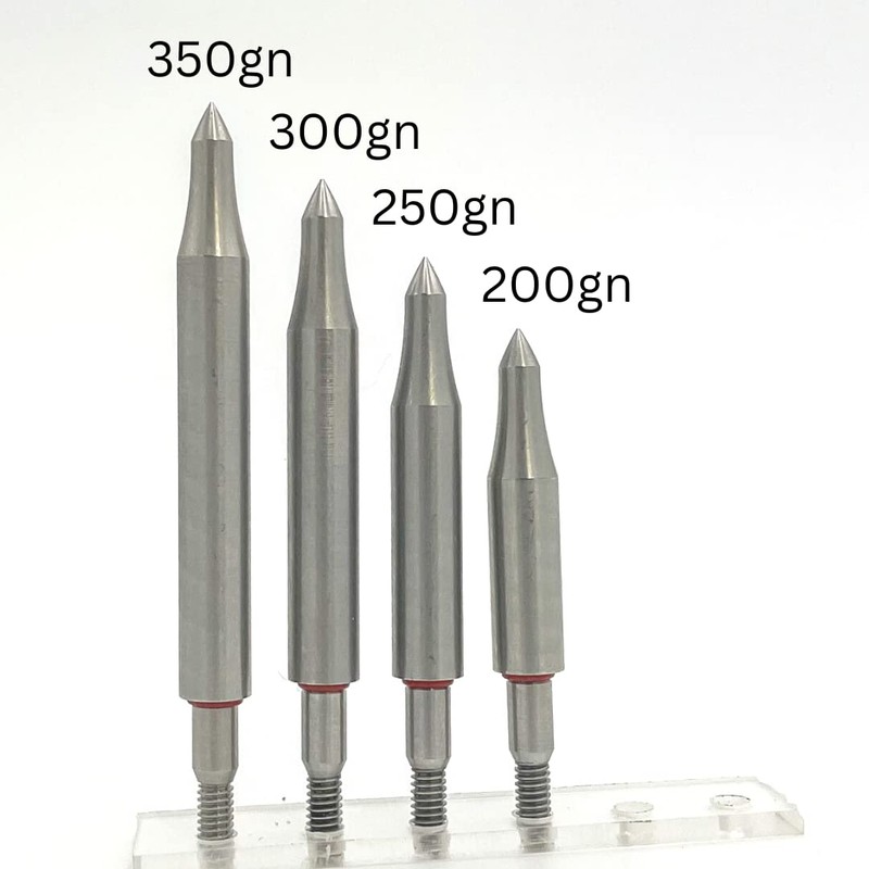 Shatterproof Archery Field Point Test Kit (200gn | 250gn| 300gn
