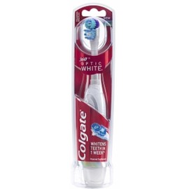 Colgate 360 Optic White Battery-Powered Toothbrush, Soft 1 ea (Pack of 11)