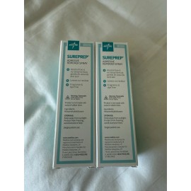 Medline 2x Medline Sureprep Spray Adhesive Removers MSC1651. Exp 2027