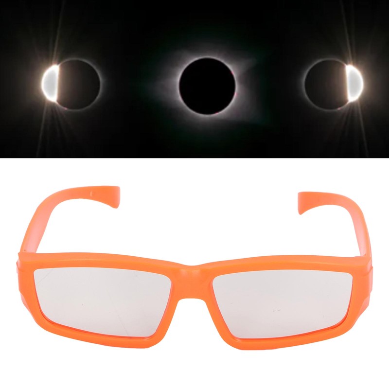 5pcs Solar Eclipse Glasses Professional Safe Plastic Direct Sun Viewing