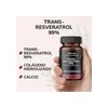 Trans Resveratrol 99% - 100% Hidrolizado Polvo Y Calcio