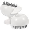 WOONEKY 2pcs Scalp Massager Brush Portable Scalp Scraper for Dry/wet