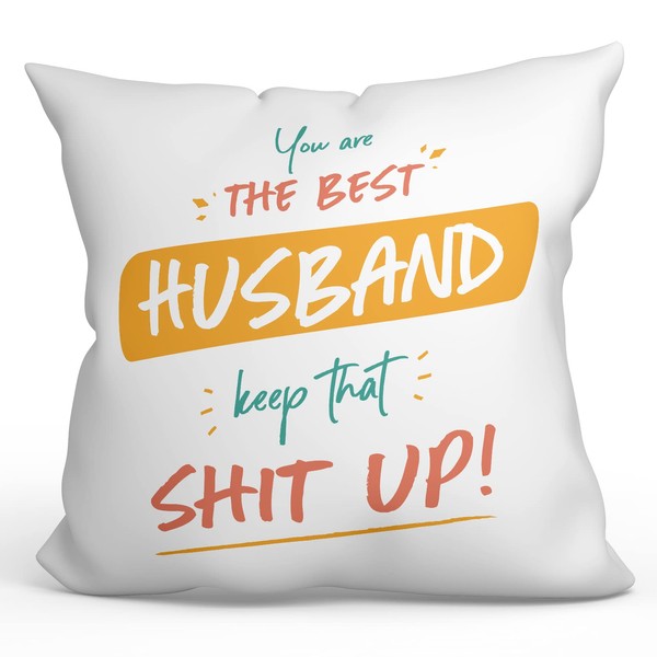 MUGFFINS HUSBAND Cushion Padding included - in English - You