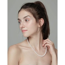 Michooyel Pearl Necklace, For Weddings, Ceremonies, Ceremonies, Graduation Ceremonies, School Entrance Ceremonies, Accessories, Sterling Silver, Pearl