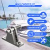 OYMLANX Bimini Top Deck Hinge Kit - 316 Stainless Steel