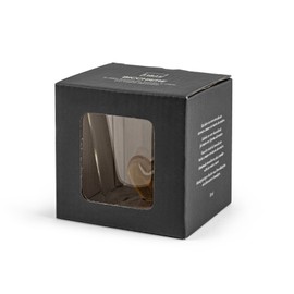 H&h Set of 6 Bicchieri Borosilicato Cuore Assortiti CC 300