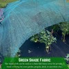 Farm Plastic Supply - Green Shade Sail Hemmed and with