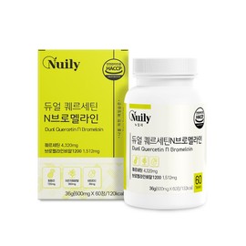 뉴일리 Newly Dual Quercetin N Bromelain 60 tablets / 뉴일리 듀얼 퀘르세틴N브로 멜라인60정