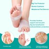 DYKOOK Gel Metatarsal Sleeves and Bunion Cushions 2Pack Thickened Metatarsal