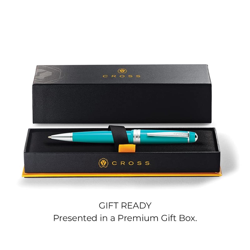 CROSS Bailey Light Polished Teal Resin Ballpoint Pen - Refillable