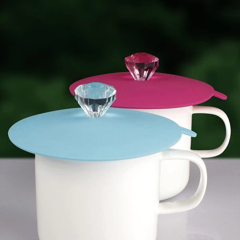 IPHOX Creative Mug Cover [Set of 6] Anti-dust, Airtight Seal,
