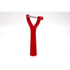 Tupperware Universal peeler red D119 peeler flat cut serrated edge 30930 Soysoyy