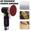 Mini Air Sander,Random Orbital Air Sander Kit,Mini Pneumatic Sander for