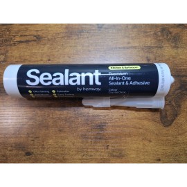 Hemway Kitchen & Bathroom Sealant & Adhesive - Clear, For Every Material 300ml