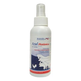 Azul Piotanico 120ml Cicatrizante Heridas Repelente Perros