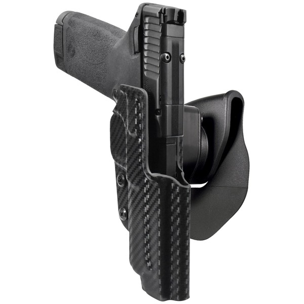 OWB Quick Release Paddle Holster fits Smith & Wesson M&P