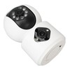 Security Camera Dual Lens HD Night Vision 2 Way Intercom
