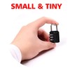 RESET-071 3 Digit Small Combination Lock Tiny Padlock for Mini