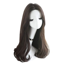 Full Wig, Loose Curling, Kakiage, No Bangs, Wavy, Mega Volume, Hair Arrangement, Fluffy, GAL-Type Women's Wig, Long Curl, Lolita Wig, Dark Brown