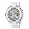Casio Women's Wristwatch MSG-W100-7A2JF, G-MS Radio-Solar, White