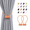 Pretty Jolly 2 Pack Magnetic Curtain Tiebacks 16 Inch Modern