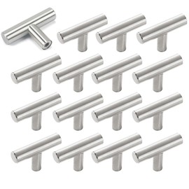 Xgvzs 12 PCS Pack Brushed Nickel Cupboard Knobs Kitchen Cupboard Handles for Home Easy to Install Suitable for Room Decoration