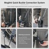 jusmo FALCAM Maglink Quick Magnetic Buckle Camera Shoulder Strap, Camera