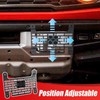 Front License Plate Holder Mount Compatible with 2021-2025 Ford Bronco