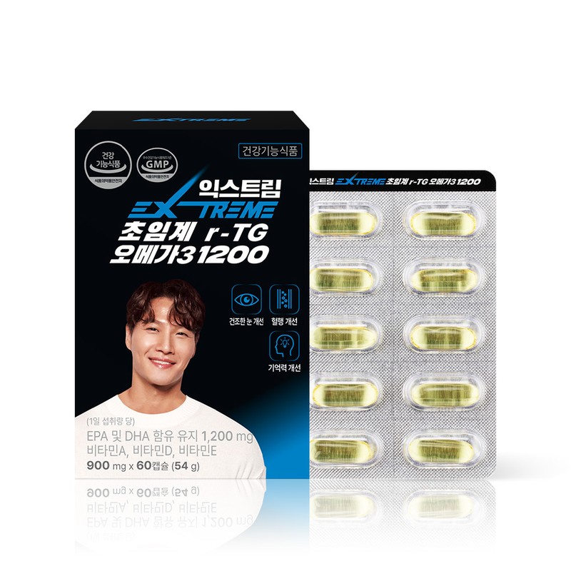 Extreme Kim Jong-kook Supercritical Altige Omega 3 1200 60 capsules,