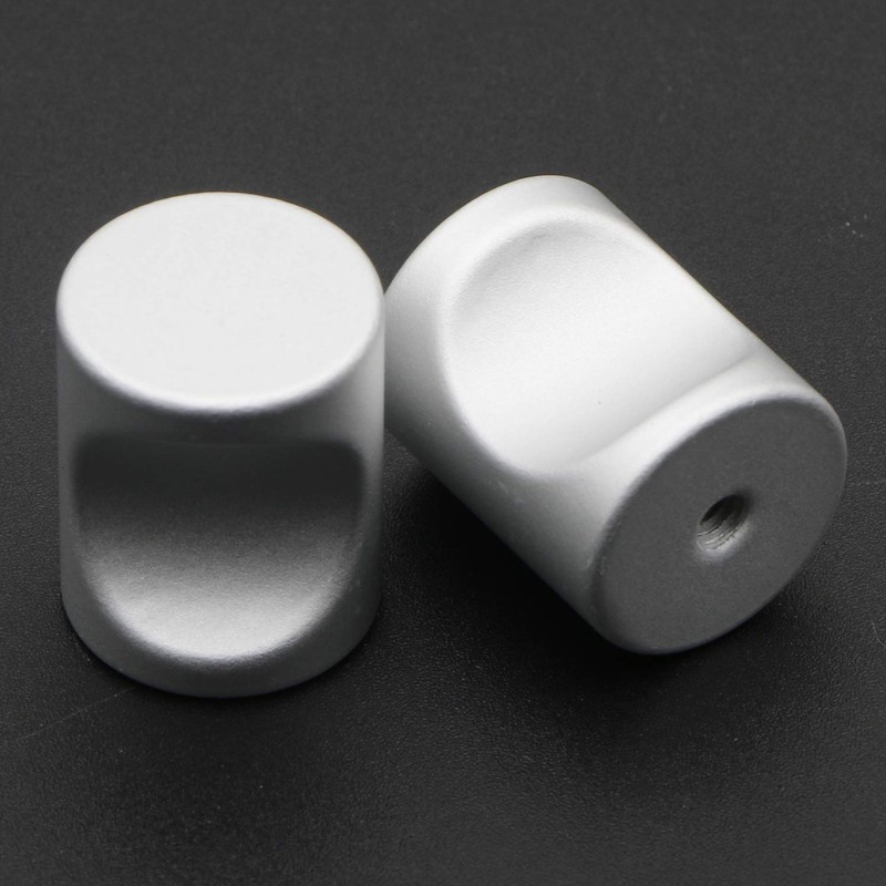 Pxyelec 20pcs Cabinet Knobs, Modern Cylindrical Drawer Knobs Dresser Pulls