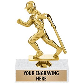 Crown Awards Boys Baseball Trophies - Baseball Home Run Trophy 10 Pack