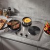 CUSIMAX Electric Hot Plate for Cooking,1800W Triple Burner Portable Electric