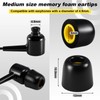 TrelaCo 20 Pairs Memory Foam Ear Tips Replacement Earbud Tips