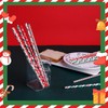 VITEVER 200 Christmas Paper Straws, 8 Styles with Christmas Tree,