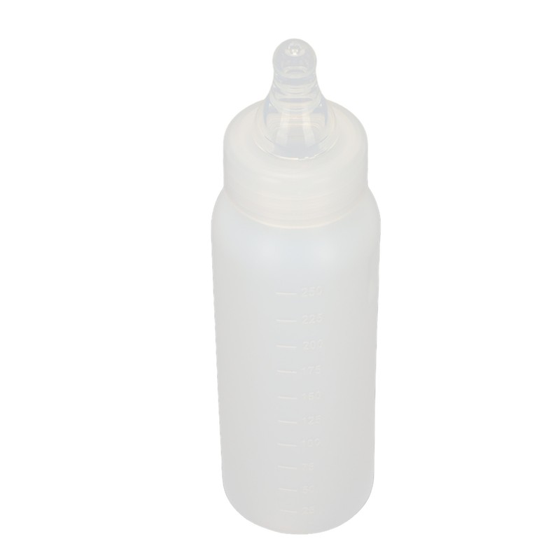10pcs Small Animal Feeding Bottle Soft Silicone Nipple Thickened Pet