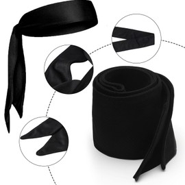 Bkemkri Pack of 2 Headbands, Men's Sweatband, Headband, Sports Headband, Sports Headband, Sports, Headband, Sport, Headband, Sports, Running, Tennis, Fitness, Antiperspirant, Yoga, Headbands for Men