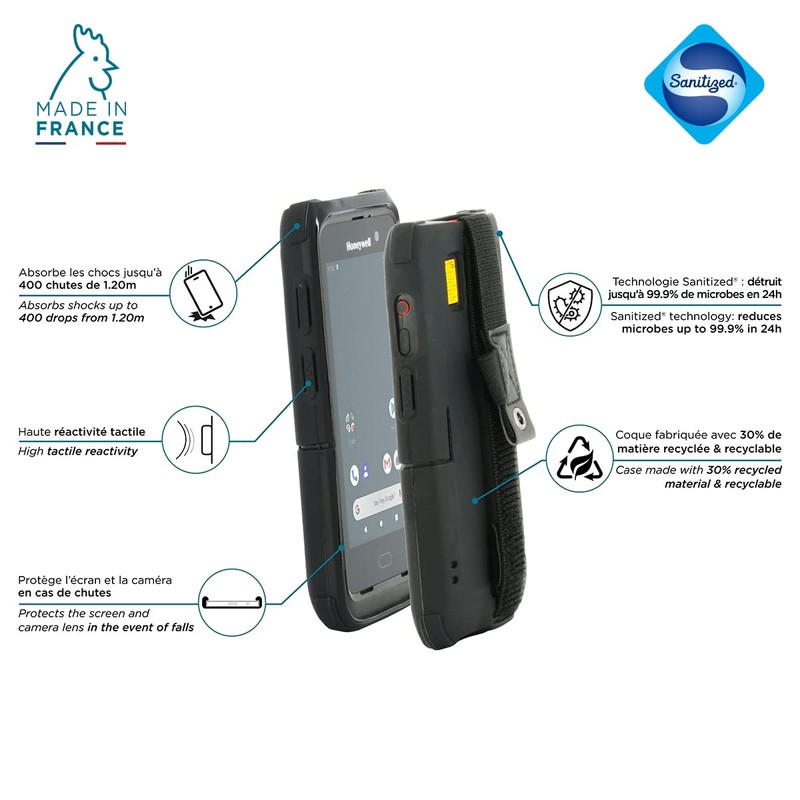 Mobilis Protech Reinforced Protective Case Compatible with Honeywell CT40XP -