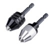 LONKER 1/4 Inch Hex Shank Keyless Drill Chuck Quick Change